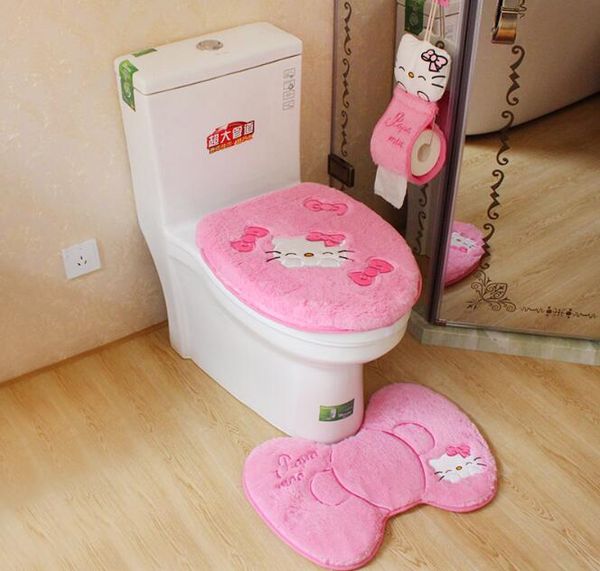 hello kitty bath toilet set toilet seat cover bath mat holder closestool lid cover cartoon bath decoration
hello kitty bath toilet set toilet seat cover bath mat holder closestool lid cover cartoon bath decoration