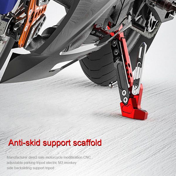 motorcycle accessories motor scooter tripod support cnc aluminum alloy adjustable side brackets c66
motorcycle accessories motor scooter tripod support cnc aluminum alloy adjustable side brackets c66