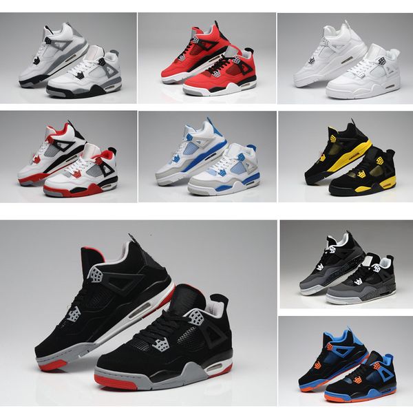 4s mens basketball shoes 4 white cement bred pure money nrg raptors oreo toro men women sports shoes sneaker size 7-13
4s mens basketball shoes 4 white cement bred pure money nrg raptors oreo toro men women sports shoes sneaker size 7-13