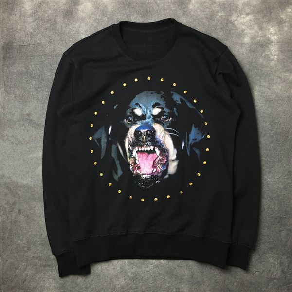 mens дизайнер толстовки givh42 новый бренд моды роскошь горячая вода дрель дрель печатные санитарные одежда для big dog head гончих, Black
mens дизайнер толстовки givh42 новый бренд моды роскошь горячая вода дрель дрель печатные санитарные одежда для big dog head гончих, Black