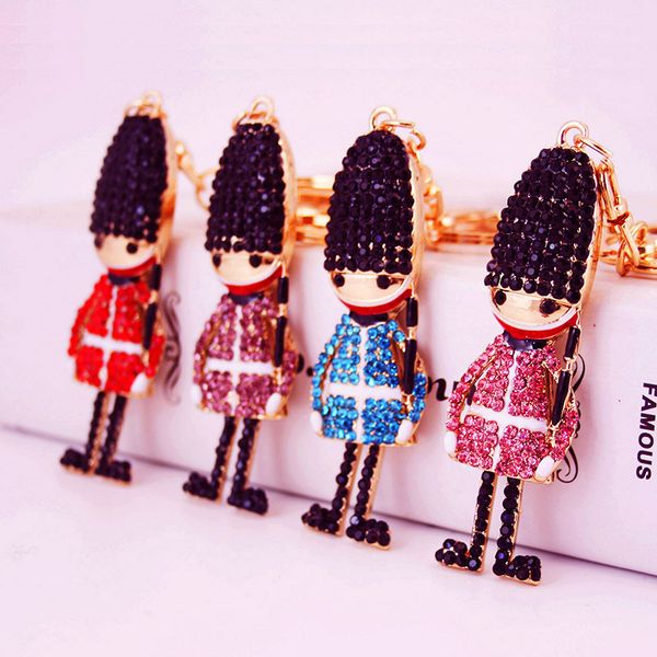 3pcs cute boy rhinestone crystal alloy pendant key chain royal guard car key chains handbags accessories metal pendant craft gif, Silver
3pcs cute boy rhinestone crystal alloy pendant key chain royal guard car key chains handbags accessories metal pendant craft gif, Silver