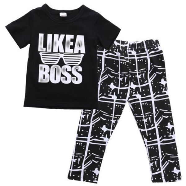 toddler baby boy summer cool outfit clothes set short sleeve letter print black t shirt and pants 2pcs set boys clothes, White
toddler baby boy summer cool outfit clothes set short sleeve letter print black t shirt and pants 2pcs set boys clothes, White