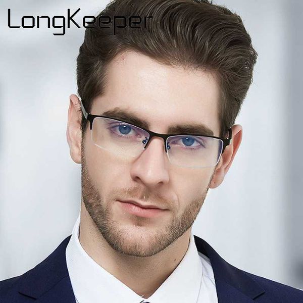 longkeeper anti blue light glasses men women classic vintage rectangle eyeglasses male semi-rimless optical spectacles oculos, White;black
longkeeper anti blue light glasses men women classic vintage rectangle eyeglasses male semi-rimless optical spectacles oculos, White;black