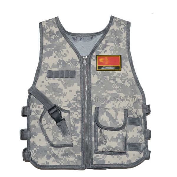 children summer camping training camouflage vest tactical military kid jacket airsoft cs war game sniper uniform, Black;green
children summer camping training camouflage vest tactical military kid jacket airsoft cs war game sniper uniform, Black;green