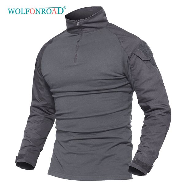 wolfonroad men tactical shirt camping hiking tee shirt men long sleeve t-shirt men's hunt sport t-shirts men's shirts, Gray;blue
wolfonroad men tactical shirt camping hiking tee shirt men long sleeve t-shirt men's hunt sport t-shirts men's shirts, Gray;blue