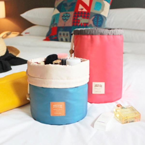high capacity cylinder shaped drawstring pouch cosmetic pocket oxford cloth waterproof portable travel bag makeup storage bag
high capacity cylinder shaped drawstring pouch cosmetic pocket oxford cloth waterproof portable travel bag makeup storage bag