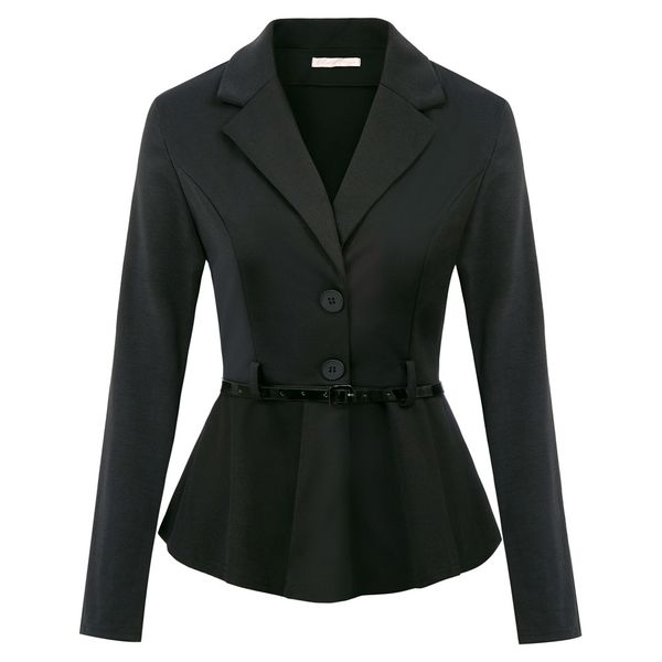 business women coat sashes slim fit long sleeve notch lapel two-button work elegant ladies coat 2019, Black;brown
business women coat sashes slim fit long sleeve notch lapel two-button work elegant ladies coat 2019, Black;brown