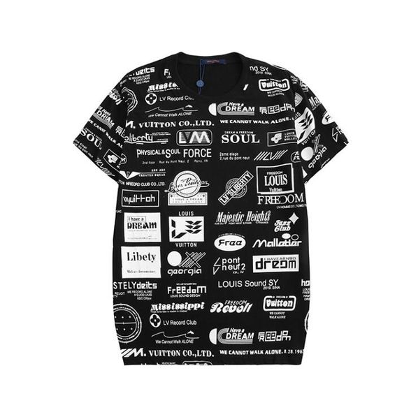 luxury mens designer t shirts women brand summer t shirts men new short-sleeve tees clothing s-2xl, White;black
luxury mens designer t shirts women brand summer t shirts men new short-sleeve tees clothing s-2xl, White;black