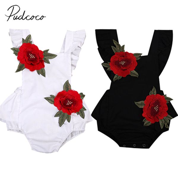 2018 brand new newborn toddler infant baby girls sweet 3d embroidery flower bodysuit sleeveless sunsuit outfits clothes sunsuit, Blue
2018 brand new newborn toddler infant baby girls sweet 3d embroidery flower bodysuit sleeveless sunsuit outfits clothes sunsuit, Blue