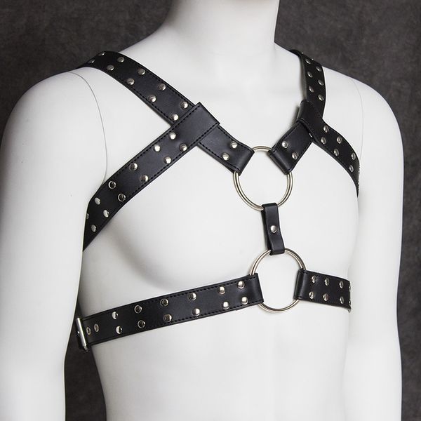 faux leatehr gothic hollow out bustier chest strappy harness adjustable metal buckle straps for club party, Red;black
faux leatehr gothic hollow out bustier chest strappy harness adjustable metal buckle straps for club party, Red;black