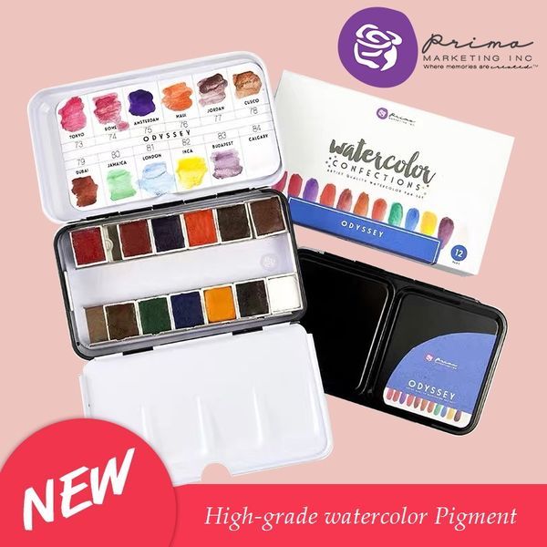 usa prima marketing solid watercolor paint pigment 12 color set portable watercolour hand-painted painting
usa prima marketing solid watercolor paint pigment 12 color set portable watercolour hand-painted painting