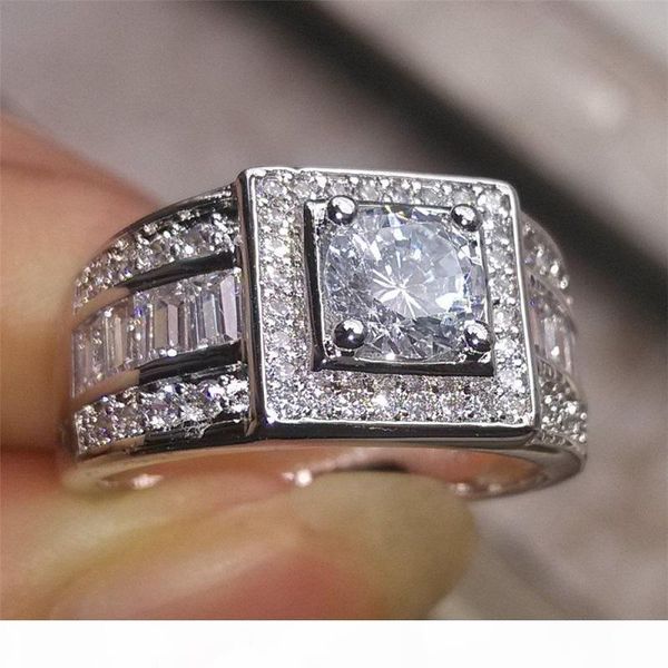 2019 new mens wedding rings fashion silver gemstone engagement rings jewelry simulated diamond ring for wedding
2019 new mens wedding rings fashion silver gemstone engagement rings jewelry simulated diamond ring for wedding