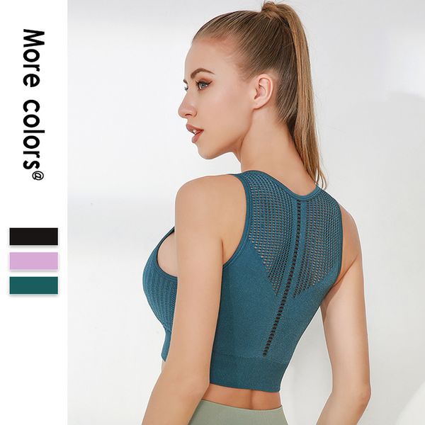yoga women fitness sports vest hollow back breathable crop energy seamless gym bra femme workout running boxing wear, White;black
yoga women fitness sports vest hollow back breathable crop energy seamless gym bra femme workout running boxing wear, White;black