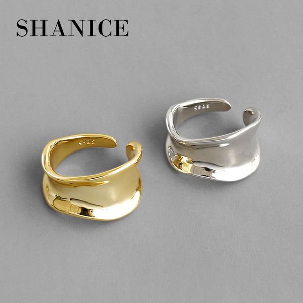 shanice wide ring 100% 925 sterling silver open ring ins minimalist irregular smooth surface women vintage open finger rings, Slivery;golden
shanice wide ring 100% 925 sterling silver open ring ins minimalist irregular smooth surface women vintage open finger rings, Slivery;golden