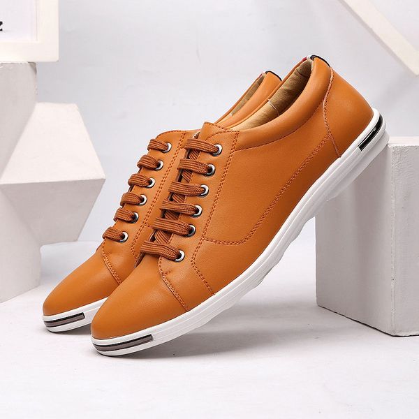 men shoes 2019 fashion men casual shoes tenis masculino adul pu leather comfortable male flat sneakers, Black
men shoes 2019 fashion men casual shoes tenis masculino adul pu leather comfortable male flat sneakers, Black