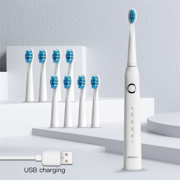 sonic electric toothbrush with replacement heads usb rechargeable electronic toothbrushes oral hygiene electric brush tooth
sonic electric toothbrush with replacement heads usb rechargeable electronic toothbrushes oral hygiene electric brush tooth