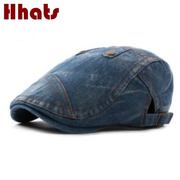 which in shower fashion women men plain denim beret adjustable cotton breathable jean flat cap peaked newsboy visor bone, Blue;gray
which in shower fashion women men plain denim beret adjustable cotton breathable jean flat cap peaked newsboy visor bone, Blue;gray