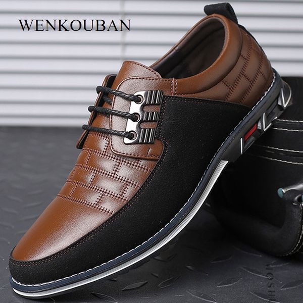 leather men shoes fashion casual slip on loafers formal business wedding dress shoes male chaussure homme cuir 2019, Black
leather men shoes fashion casual slip on loafers formal business wedding dress shoes male chaussure homme cuir 2019, Black