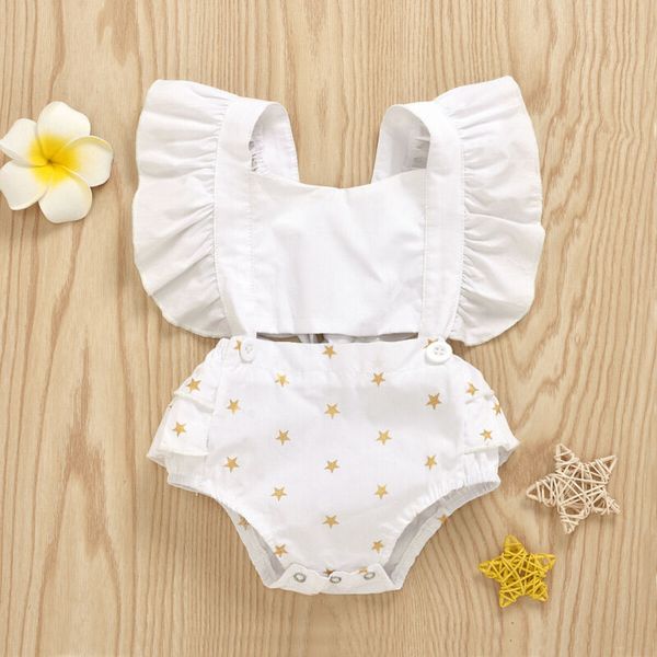 cotton newborn baby girl clothes bodysuit outfit set summer fashion casual loose solid sleeveless ruffle toddler child bodysuit, White
cotton newborn baby girl clothes bodysuit outfit set summer fashion casual loose solid sleeveless ruffle toddler child bodysuit, White