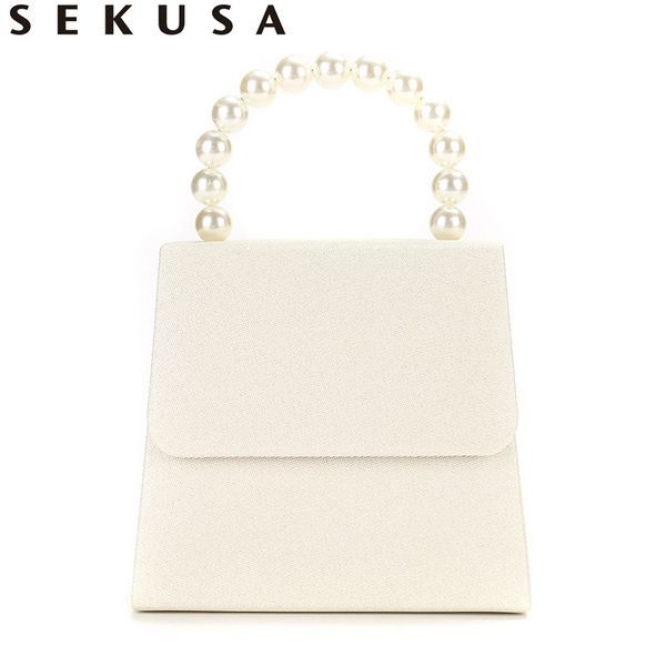 sekusa new flash material dinner bag handmade handmade evening bag pearl hand pull pu banquet portable messenger
sekusa new flash material dinner bag handmade handmade evening bag pearl hand pull pu banquet portable messenger