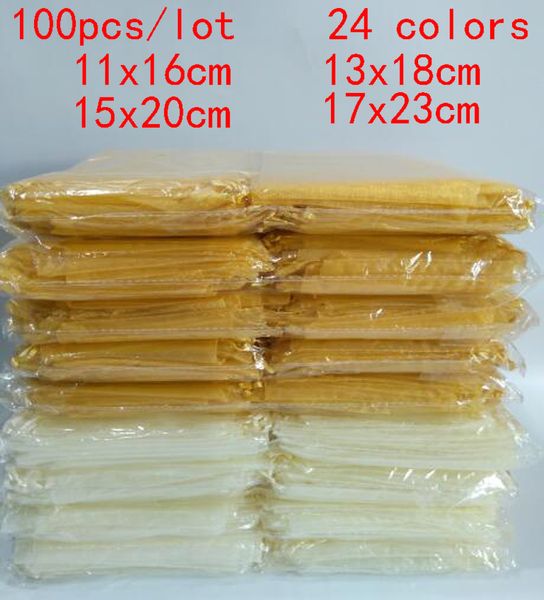 100pcs/lot 11x16 13x18 15x20 17x23cm drawstring organza bags silk bags wedding party christmas candy gift bags pouches packaging t200602, Pink;blue
100pcs/lot 11x16 13x18 15x20 17x23cm drawstring organza bags silk bags wedding party christmas candy gift bags pouches packaging t200602, Pink;blue