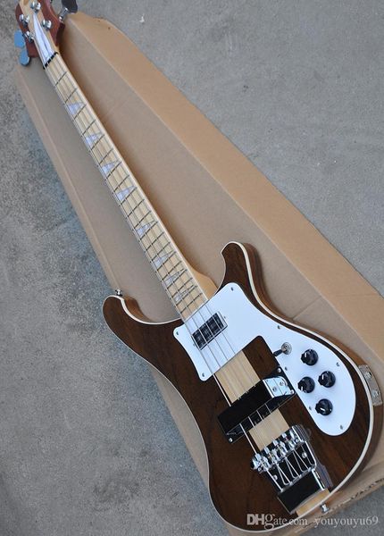 new arrival 4 strings brown neck electric bass guitar with maple fingerboard, white binding, custom made
new arrival 4 strings brown neck electric bass guitar with maple fingerboard, white binding, custom made