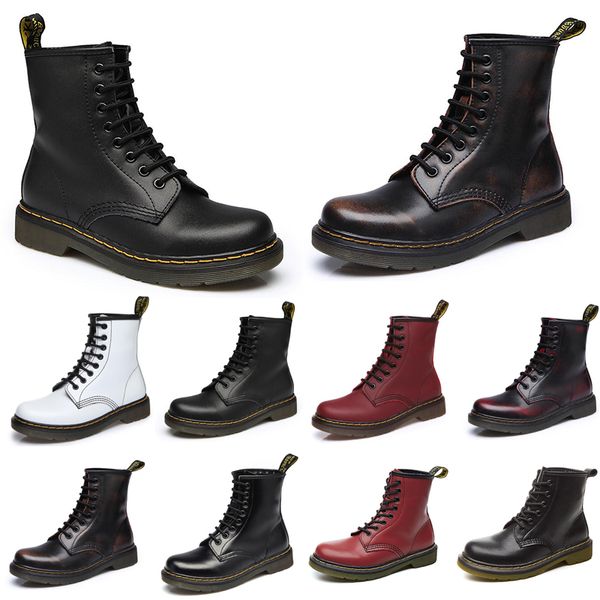 fashion non-brand designer men women martin boots ankle knee wipe wine red paint black white brown mens motorcycle boots 35-44 style 2
fashion non-brand designer men women martin boots ankle knee wipe wine red paint black white brown mens motorcycle boots 35-44 style 2