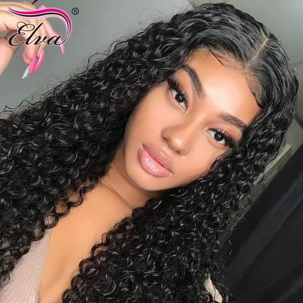 curly lace front human hair wigs for black women pre plucked lace wigs with baby hair elva brazilian front wig 8-26, Black;brown
curly lace front human hair wigs for black women pre plucked lace wigs with baby hair elva brazilian front wig 8-26, Black;brown