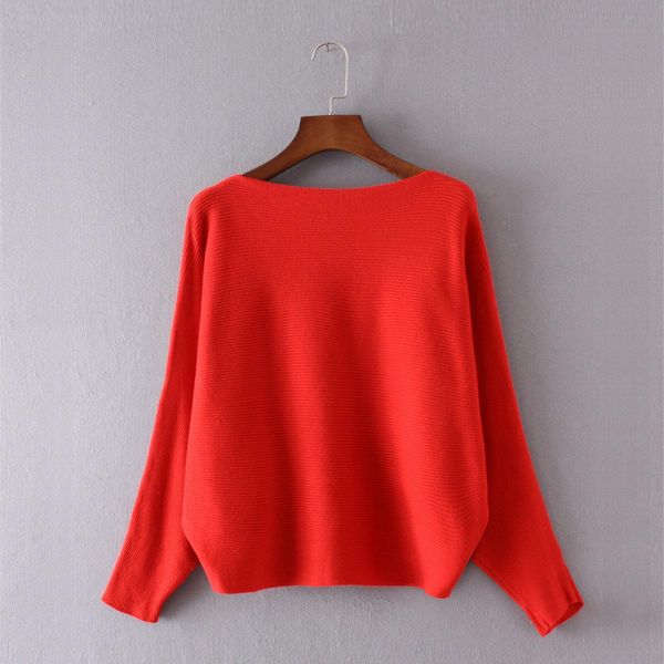 2019 fashion women sweaters and pullovers batwing sleeve pullovers slash neck casual off shoulder knitted pull femme, White;black
2019 fashion women sweaters and pullovers batwing sleeve pullovers slash neck casual off shoulder knitted pull femme, White;black