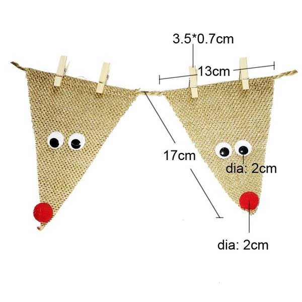 christmas linen pennants banner wedding church decoration flags party banner home decoration
christmas linen pennants banner wedding church decoration flags party banner home decoration