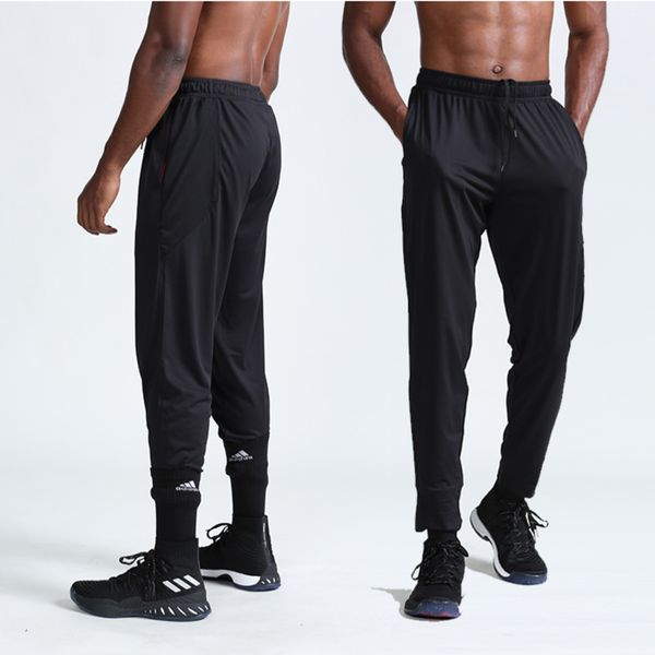 men sports running pants breathable fitness jogging pants with pocket elastic training football soccer legging gym trousers, Black;blue
men sports running pants breathable fitness jogging pants with pocket elastic training football soccer legging gym trousers, Black;blue