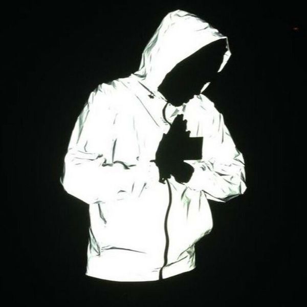 new full reflective jacket men / women harajuku windbreaker jackets hooded hip-hop streetwear night shiny zipper coats jacke, Black;brown
new full reflective jacket men / women harajuku windbreaker jackets hooded hip-hop streetwear night shiny zipper coats jacke, Black;brown