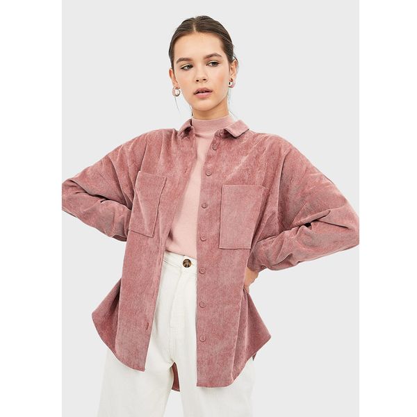 agong vintage turn down collar blouses women fashion corduroy pockets shirts women elegant long sleeve female ladies lr, White
agong vintage turn down collar blouses women fashion corduroy pockets shirts women elegant long sleeve female ladies lr, White