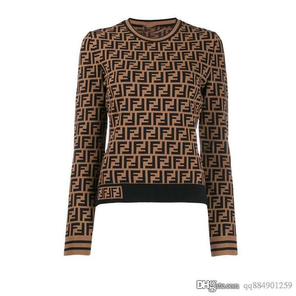 spring coat jacket long sleeves crew neck womens sweaters letter embroidery jacquard pullover women designer sweater size s-l, White;black
spring coat jacket long sleeves crew neck womens sweaters letter embroidery jacquard pullover women designer sweater size s-l, White;black