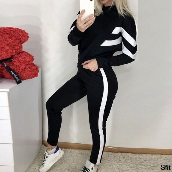 loozykit 2020 женская мода 2 шт набор tracksuit рукавом лоскутная топ + брюки беговые костюмы спортивная одежда спортивный костюм горячая пр, Black;blue
loozykit 2020 женская мода 2 шт набор tracksuit рукавом лоскутная топ + брюки беговые костюмы спортивная одежда спортивный костюм горячая пр, Black;blue