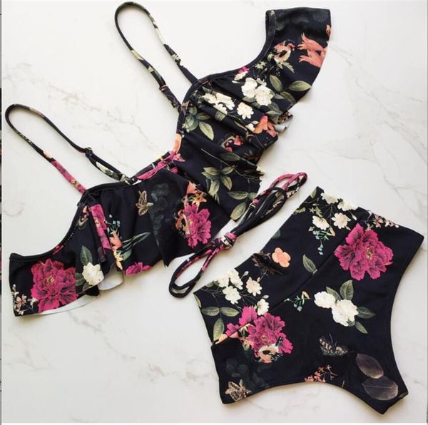 selling lotus leaf fashion womens bikini sets swimwear swimsuits two pieces floral printed size s m l
selling lotus leaf fashion womens bikini sets swimwear swimsuits two pieces floral printed size s m l
