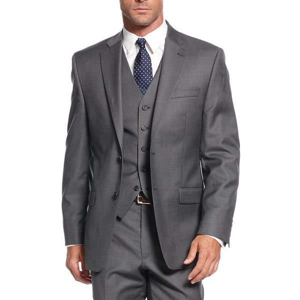gray formal business men suits for groomsmen 2019 three piece notched lapel custom made groom tuxedos ( jacket + pants + vest, Black;gray
gray formal business men suits for groomsmen 2019 three piece notched lapel custom made groom tuxedos ( jacket + pants + vest, Black;gray