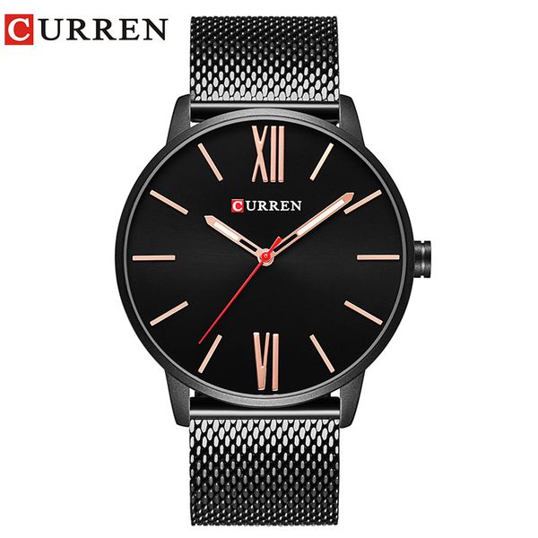 curren brand 2019 simple minimalism luxury quartz wrist watches for men relogio masculino black / gold stainless steel time, Slivery;brown
curren brand 2019 simple minimalism luxury quartz wrist watches for men relogio masculino black / gold stainless steel time, Slivery;brown