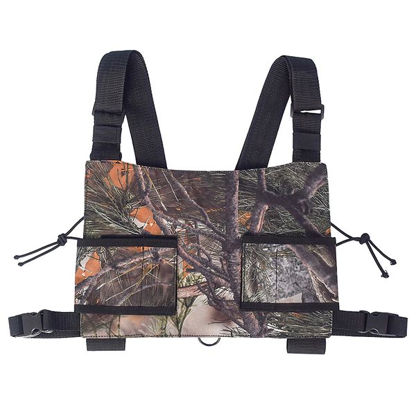 highly visible reflective vest outdoor hunting radio harness chest rig front pack pouch holster vest bag for walkie talkie, Camo;black
highly visible reflective vest outdoor hunting radio harness chest rig front pack pouch holster vest bag for walkie talkie, Camo;black
