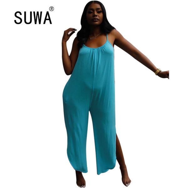 women's jumpsuits & rompers women casual sleeveless spaghetti straps solid color backless loose jumpsuit overall 6 lounge street wear, Black;white
women's jumpsuits & rompers women casual sleeveless spaghetti straps solid color backless loose jumpsuit overall 6 lounge street wear, Black;white