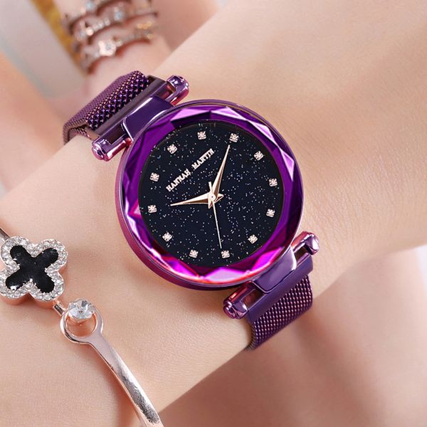 women watches luxury stainless steel mesh magnetic bracelet watch for women stylish starry sky rose gold quartz clock bayan saat, Slivery;brown
women watches luxury stainless steel mesh magnetic bracelet watch for women stylish starry sky rose gold quartz clock bayan saat, Slivery;brown