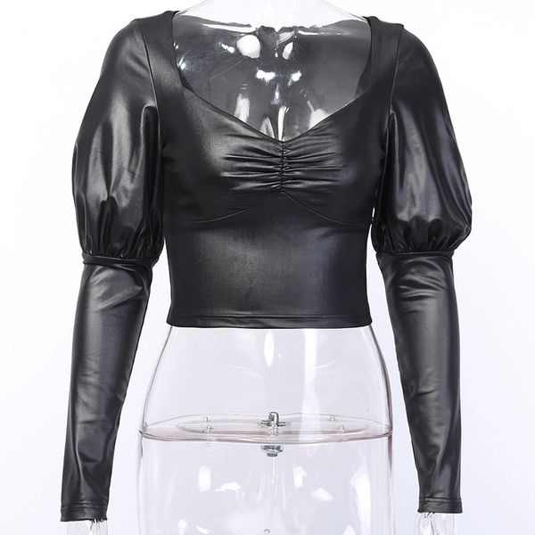 ropa mujer plus size blouse women's fashion v-neck long sleeve solid print bubble long sleeve blusas mujer de moda 2020, White
ropa mujer plus size blouse women's fashion v-neck long sleeve solid print bubble long sleeve blusas mujer de moda 2020, White