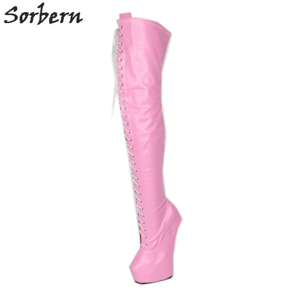 custom 75cm crotch thigh high booty women platform shoe gothic booties women europe lady over the knee boots long leg shalft, Black
custom 75cm crotch thigh high booty women platform shoe gothic booties women europe lady over the knee boots long leg shalft, Black