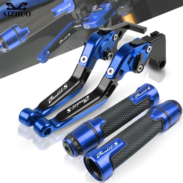 motorcycle accessories folding extendable brakes clutch levers handle grips end for gsf 600s gsf600s bandit 1996-2004
motorcycle accessories folding extendable brakes clutch levers handle grips end for gsf 600s gsf600s bandit 1996-2004