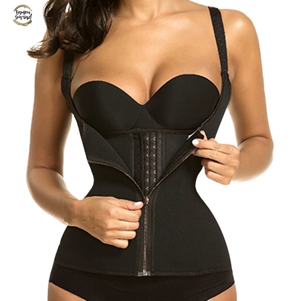 adjustable shoulder strap waist trainer vest corset women zipper hook body shaper plus size waist cincher tummy dropshipping, Black;white
adjustable shoulder strap waist trainer vest corset women zipper hook body shaper plus size waist cincher tummy dropshipping, Black;white