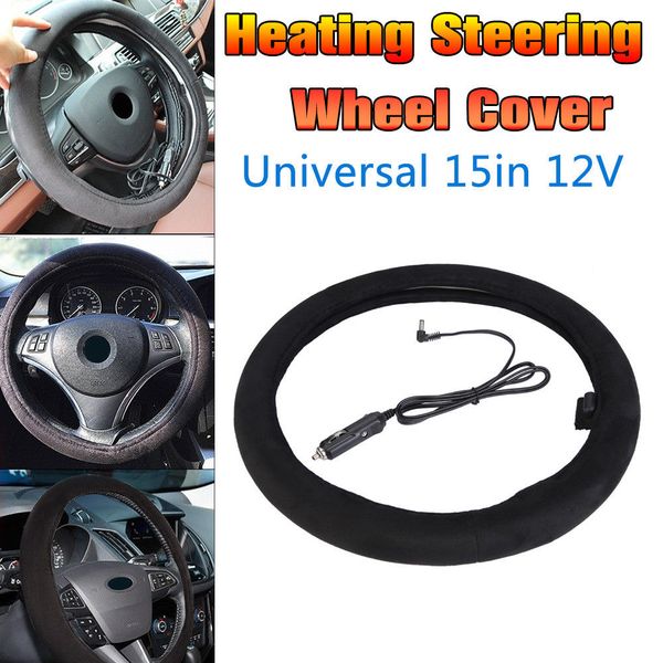 onever 12v 38cm car lighter plug heated heating electric steering wheel covers warmer winter steering covers universal
onever 12v 38cm car lighter plug heated heating electric steering wheel covers warmer winter steering covers universal