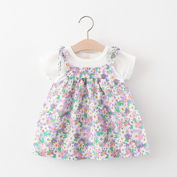 kids designer clothes girls short-sleeved summer dress summer childrens printing solid color floral dress baby baby fake two-piece dress, Red;yellow
kids designer clothes girls short-sleeved summer dress summer childrens printing solid color floral dress baby baby fake two-piece dress, Red;yellow