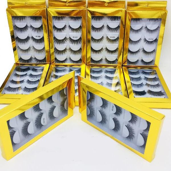 luxury gold packaging 5 pairs mink false eyelashes set thick natural long handmade fake lashes extensions eye makeup accessories dhl free
luxury gold packaging 5 pairs mink false eyelashes set thick natural long handmade fake lashes extensions eye makeup accessories dhl free