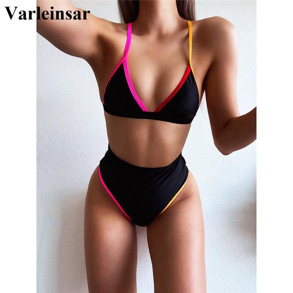 splicing female swimsuit high waist bikini 2020 women swimwear two-pieces bikini set bather bathing suit swim lady v2199
splicing female swimsuit high waist bikini 2020 women swimwear two-pieces bikini set bather bathing suit swim lady v2199
