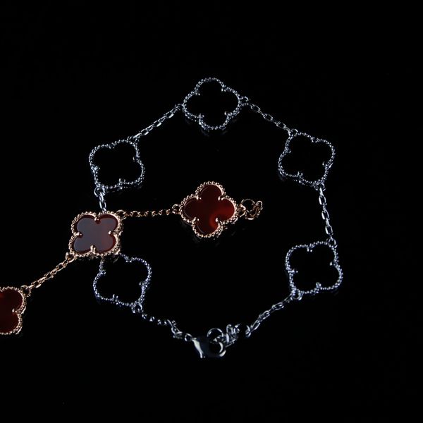 women rose gold mother of pearl bracelet vintage lucky red clovers bracelet womens wedding party bracelets, Black
women rose gold mother of pearl bracelet vintage lucky red clovers bracelet womens wedding party bracelets, Black